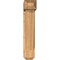 Ekena Millwork Traditional Craftsman Smooth Bracket w/ Offset Brace, Western Red Cedar, 7 1/2"W x 26"D x 38"H BKT0806X26X38TRA04SWR - alternate 2
